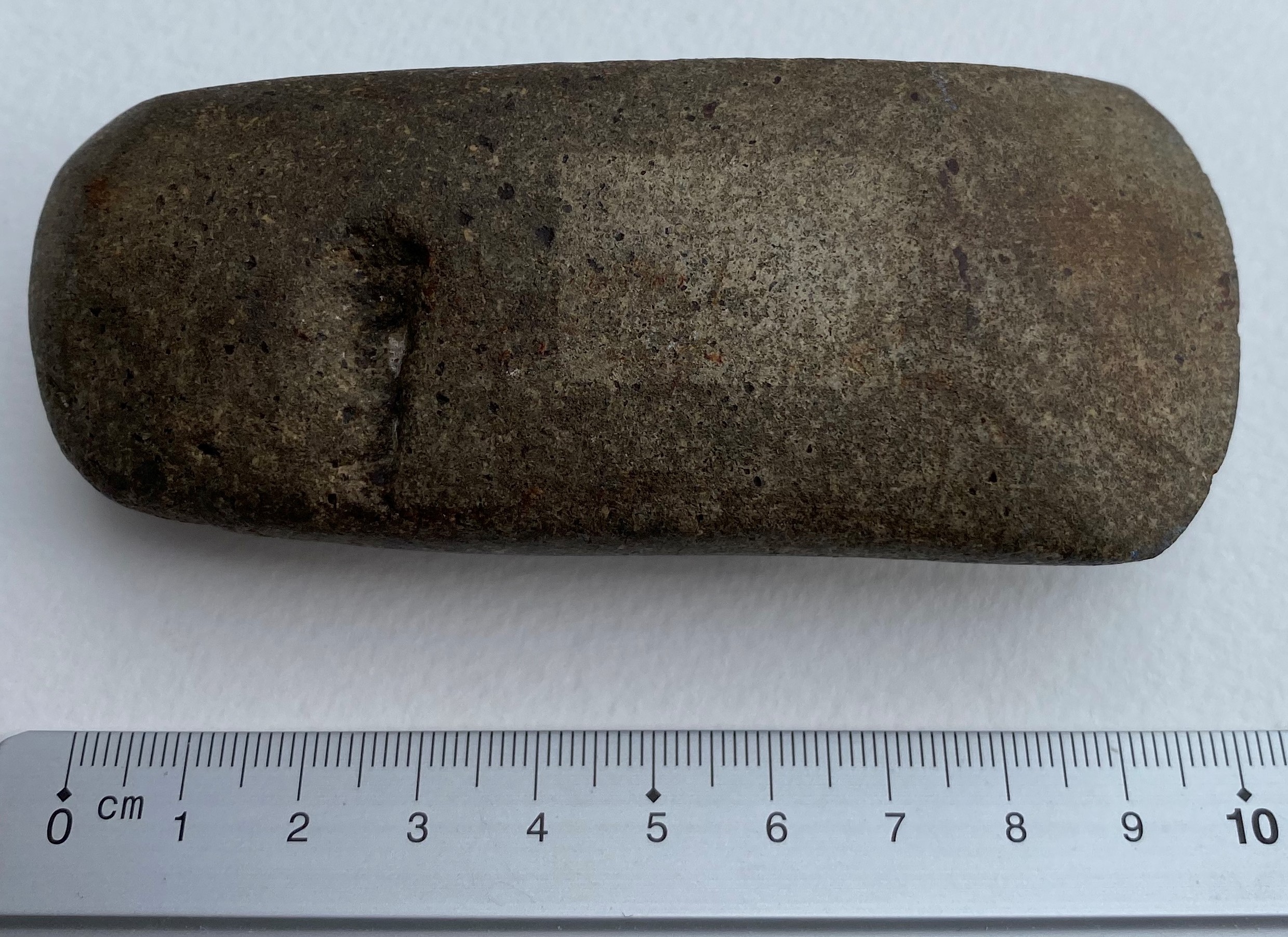 Steinbeil Am Bruche 1922 aus der geologischen Sammlung Carl Kaese